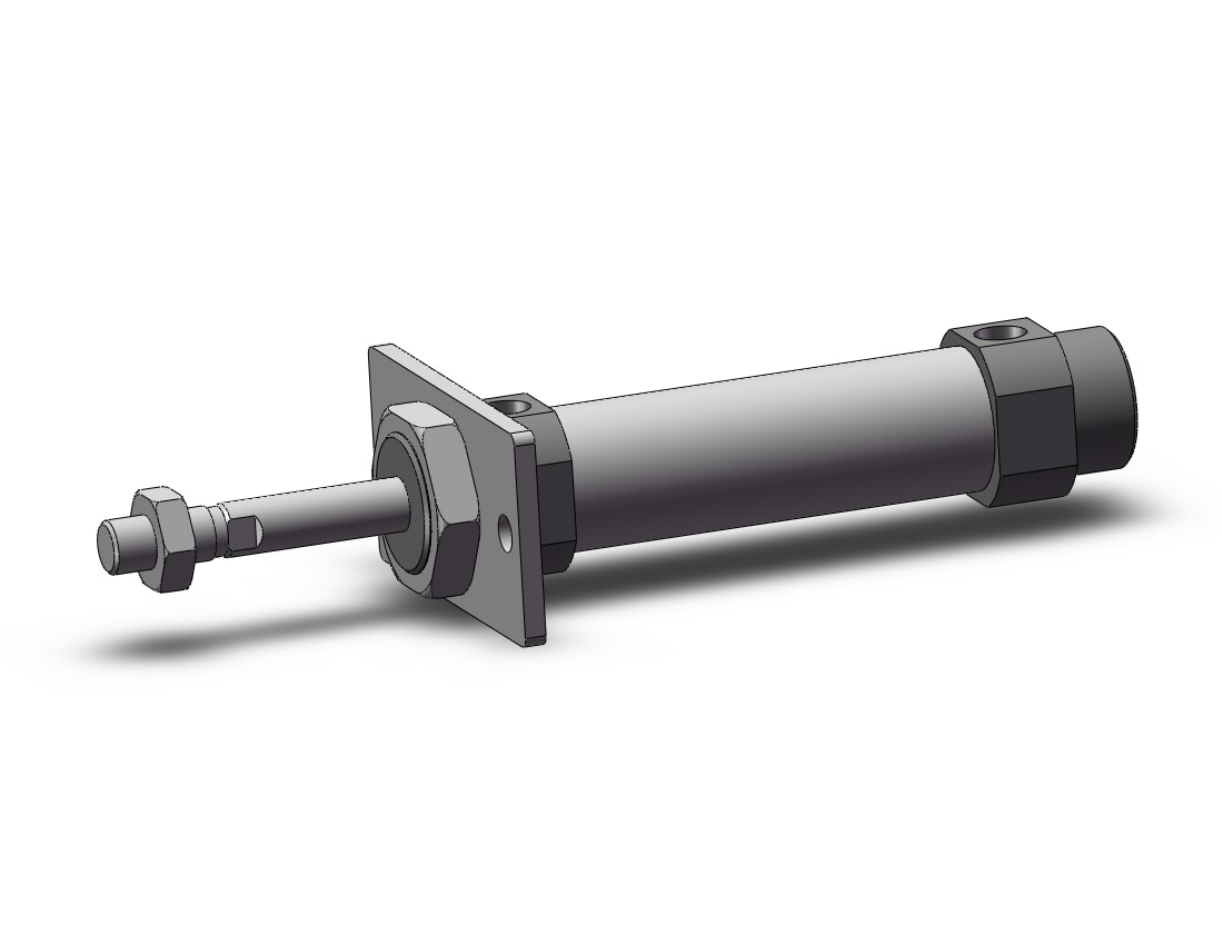 SMC CDM2F25-25TZ cylinder, CM2/CM3 ROUND BODY CYLINDER***