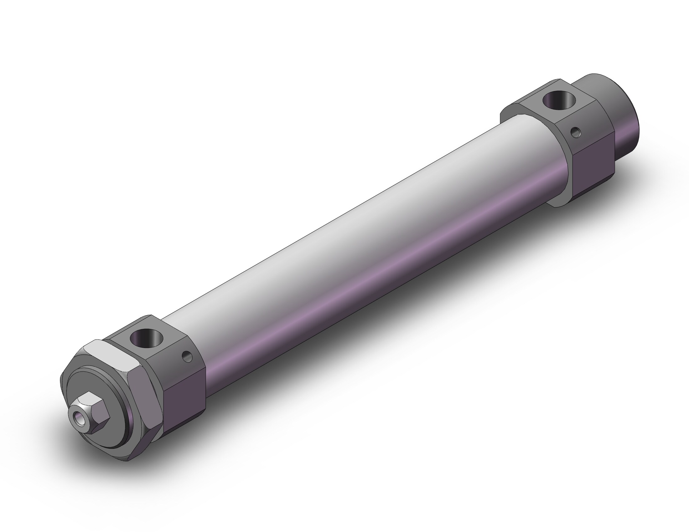 SMC CDM2KB25-125AFZ cylinder, air, ROUND BODY CYLINDER