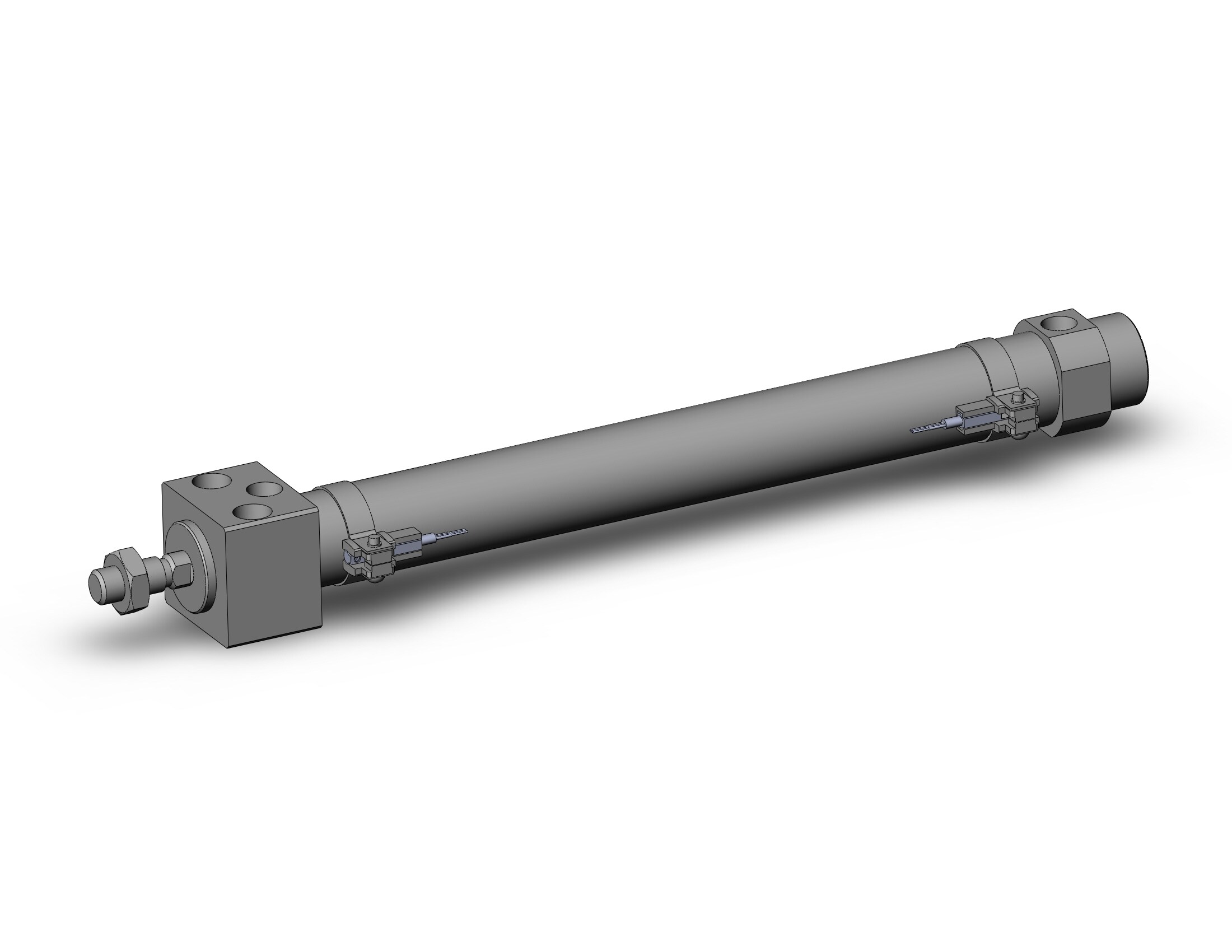 SMC CDM2RA25-200Z-M9PSAPC cylinder, CM2/CM3 ROUND BODY CYLINDER