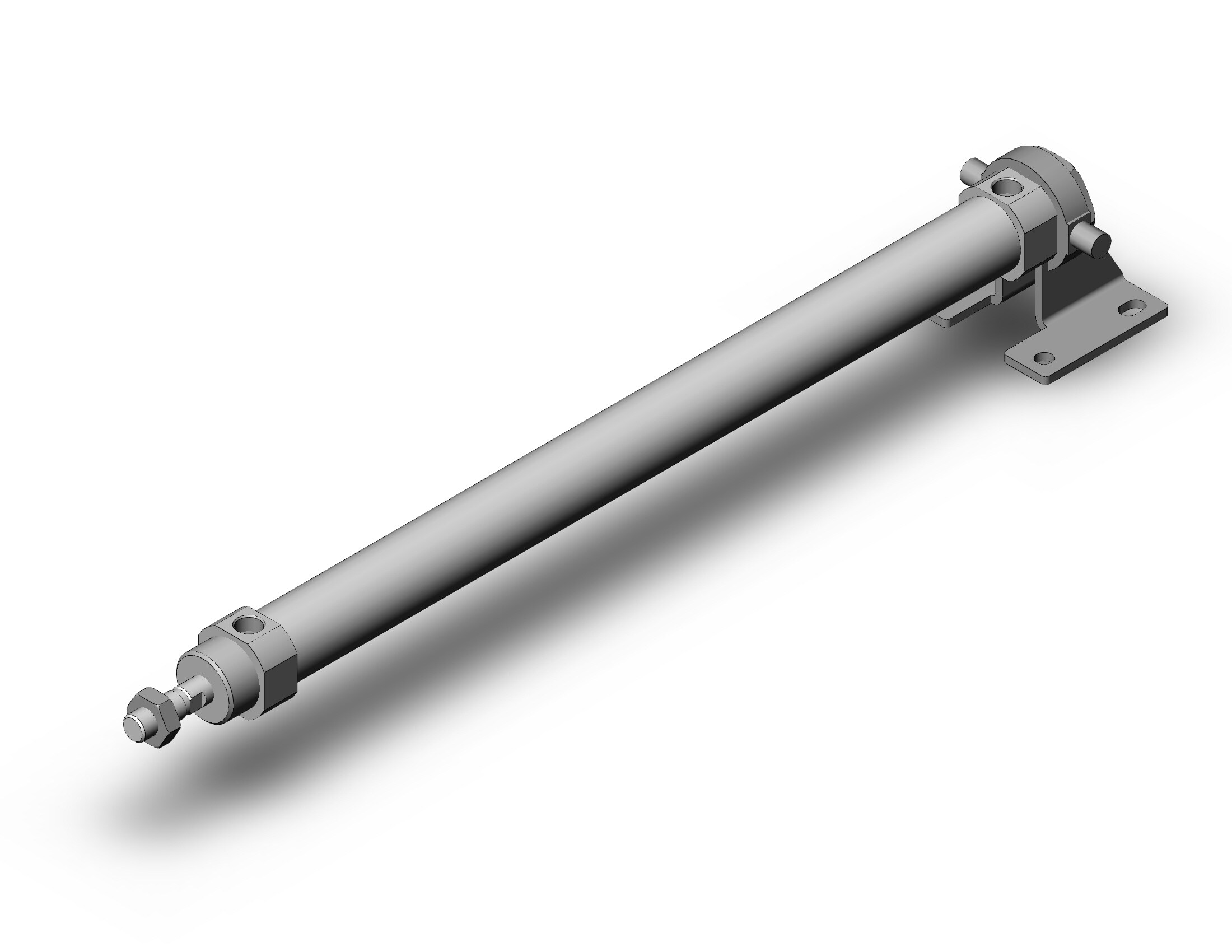 SMC CDM2T25-300Z-N cylinder, air, ROUND BODY CYLINDER