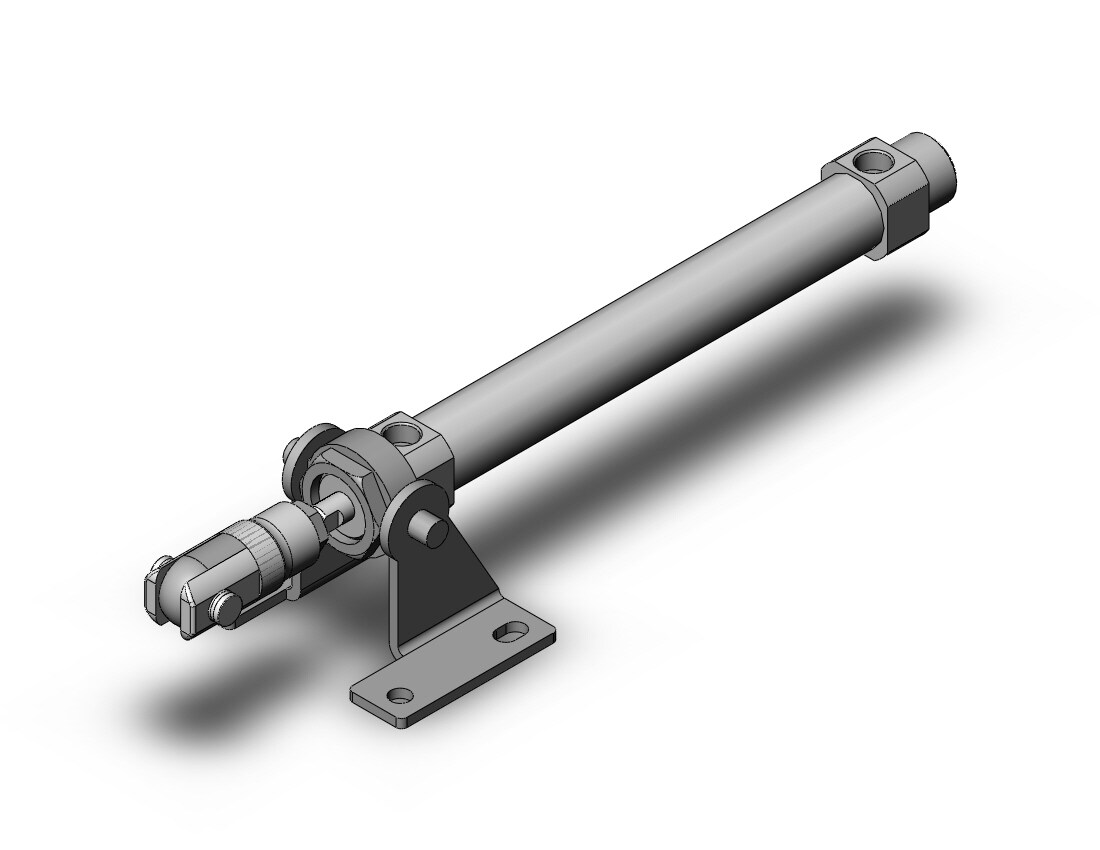 SMC CDM2U20-125Z-NW cylinder, air, ROUND BODY CYLINDER