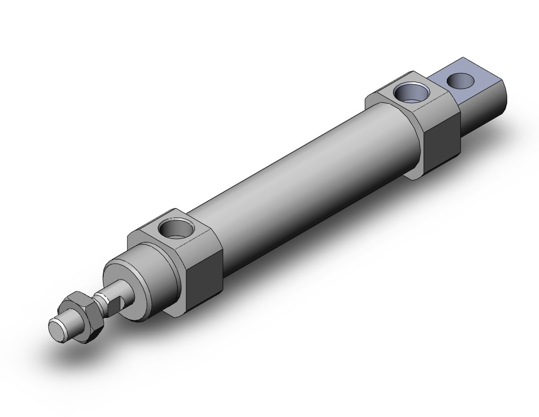 SMC CDM2V20-50Z base cylinder, CM2/CM3 ROUND BODY CYLINDER***