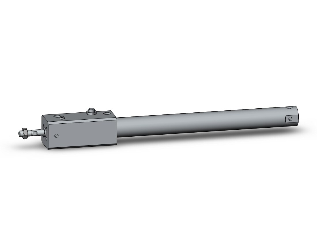 SMC CDNGBN20-200-D cng, cylinder with lock, ROUND BODY CYLINDER W/LOCK