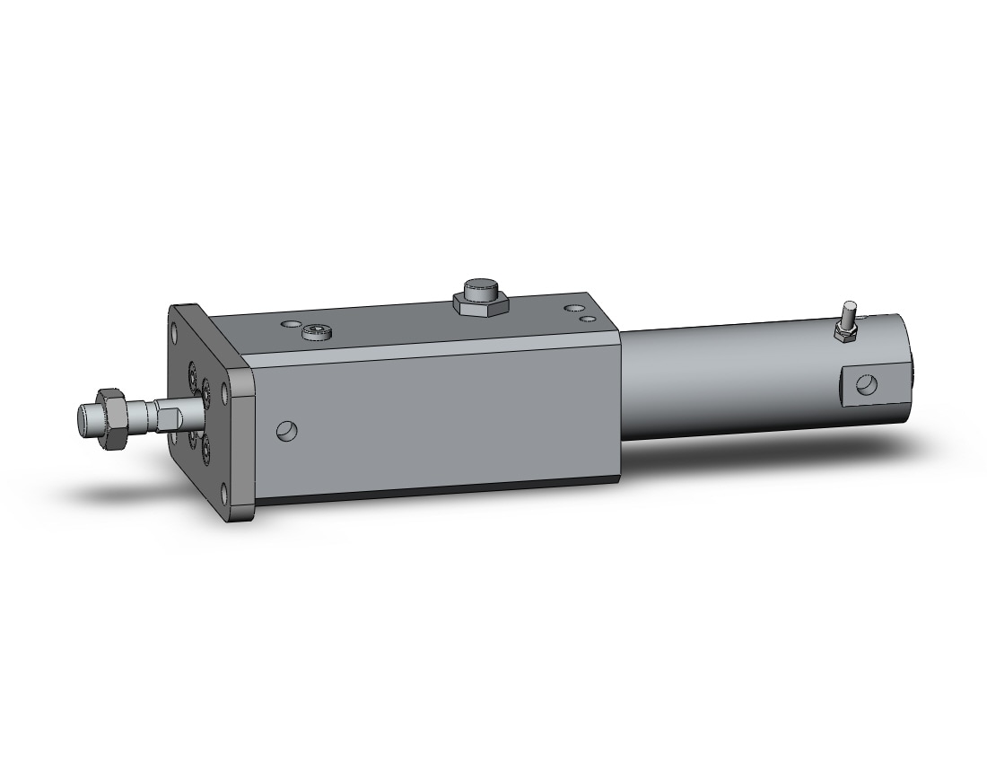 SMC CDNGFA20-25-D cng, cylinder with lock, ROUND BODY CYLINDER W/LOCK