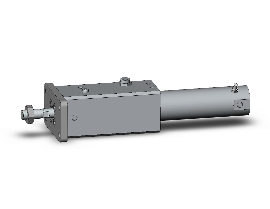SMC CDNGFA25-50-D cng, cylinder with lock, ROUND BODY CYLINDER W/LOCK