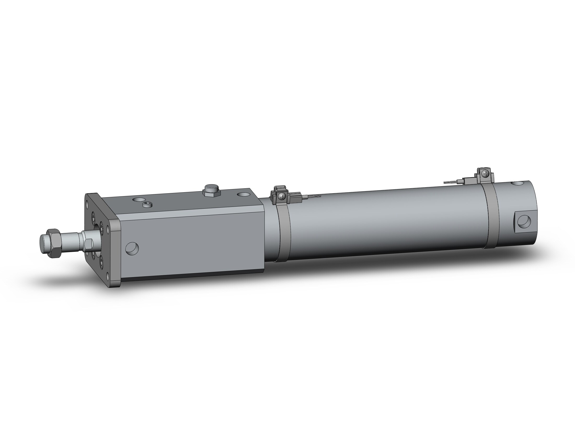 SMC CDNGFN40-150-D-M9BWL-C cng, cylinder with lock, ROUND BODY CYLINDER W/LOCK