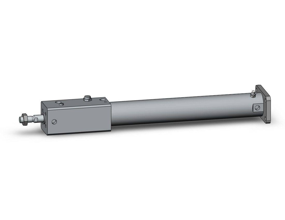 SMC CDNGGA32-200-D cng, cylinder with lock, ROUND BODY CYLINDER W/LOCK