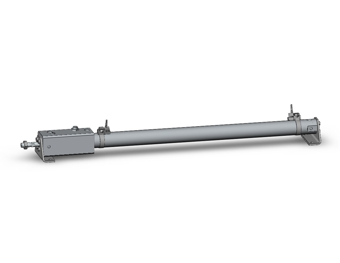 SMC CDNGLN20-350-D-M9NM-C cng, cylinder with lock, ROUND BODY CYLINDER W/LOCK