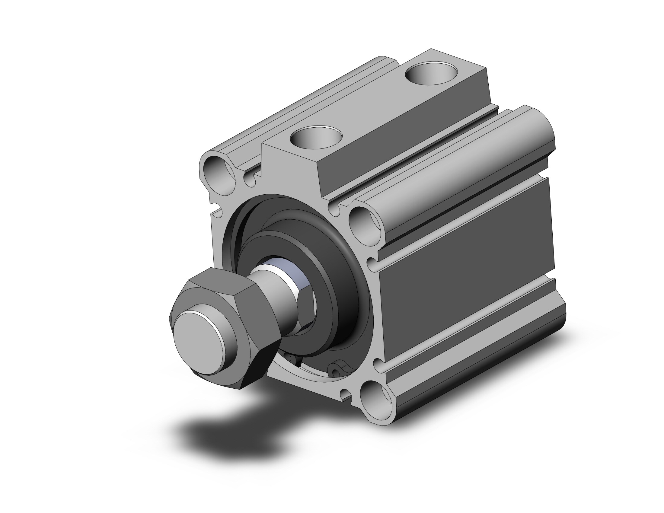 SMC CDQ2B50TN-25DCMZ-XC35 compact cylinder, cq2-z, COMPACT CYLINDER