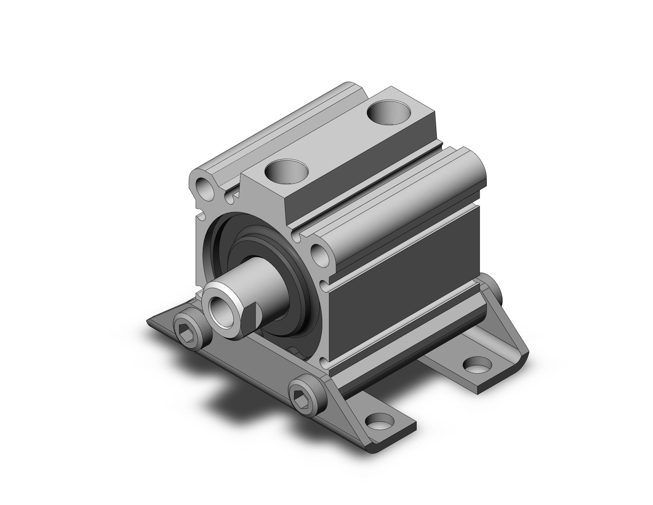 SMC CDQ2L50-25DZ base cylinder, CQ2-Z COMPACT CYLINDER