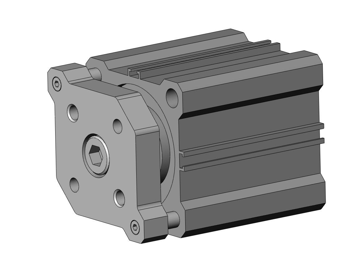 SMC CDQMA50TN-30-M9NWVM compact guide rod cylinder, cqm, COMPACT CYLINDER W/GUIDE