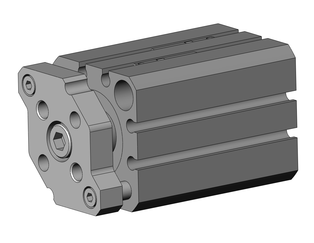 SMC CDQMB25-25-M9PMAPC compact guide rod cylinder, cqm, COMPACT CYLINDER W/GUIDE