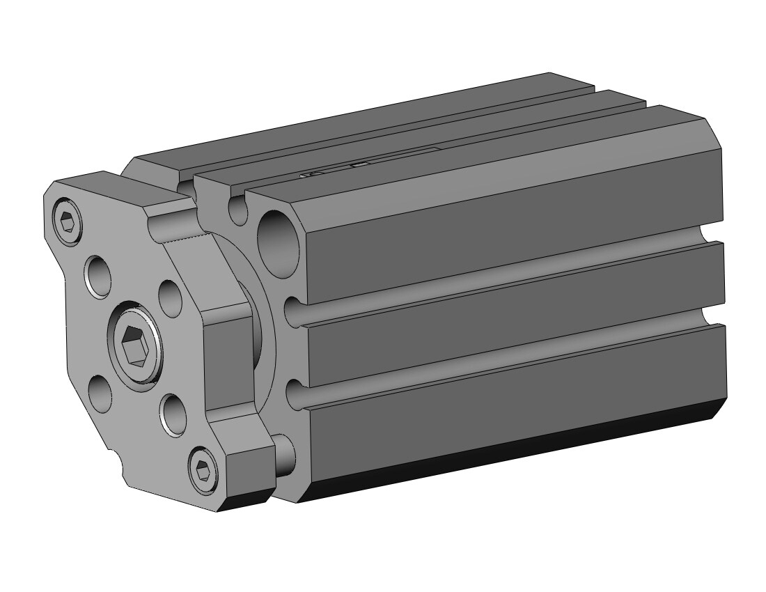SMC CDQMB25-35-M9BS compact guide rod cylinder, cqm, COMPACT CYLINDER W/GUIDE