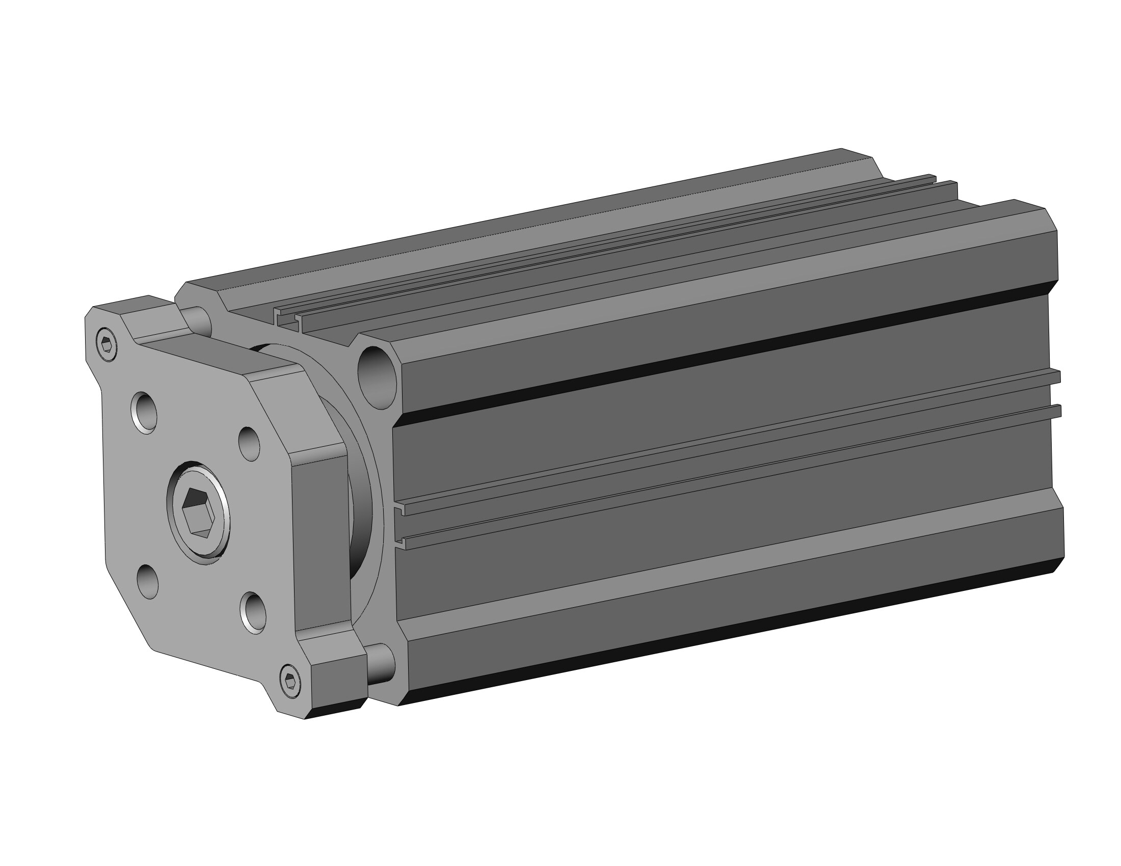 SMC CDQMB50TN-100-M9PSAPC compact guide rod cylinder, cqm, COMPACT CYLINDER W/GUIDE