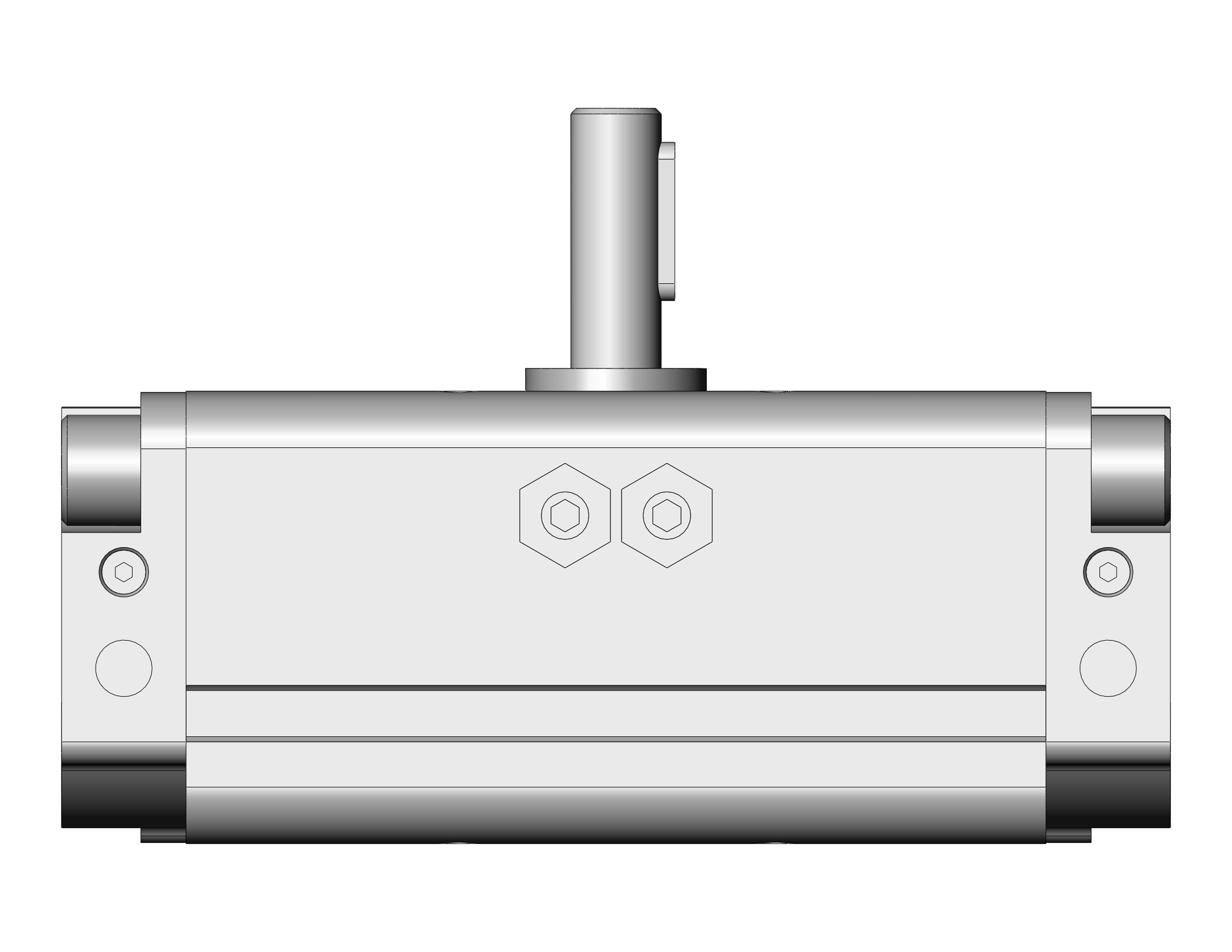 SMC CDRA1BS30-90CZ actuator, rotary, CRA ROTARY ACTUATOR