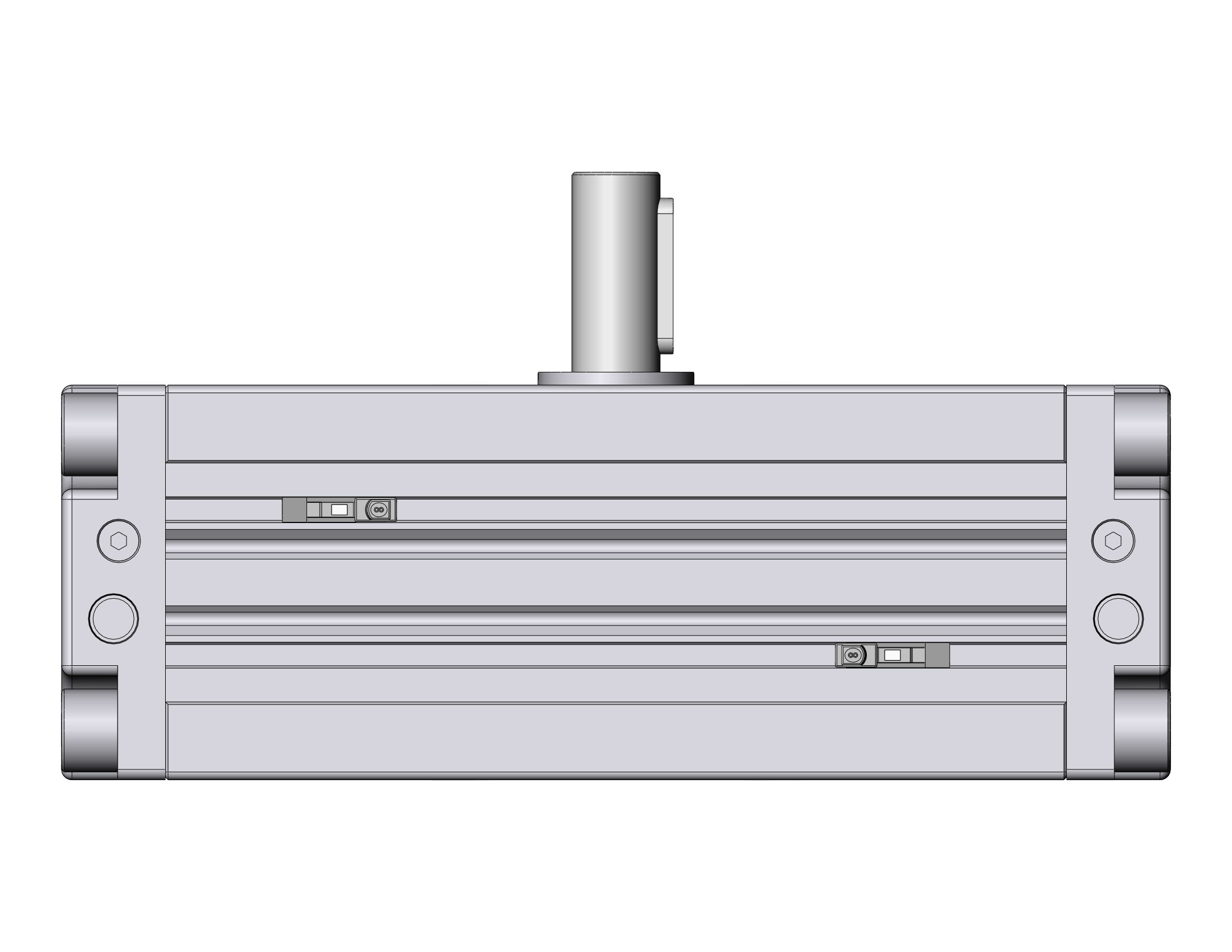 SMC CDRA1BS63-180CZ-M9BAVL actuator, rotary, CRA ROTARY ACTUATOR
