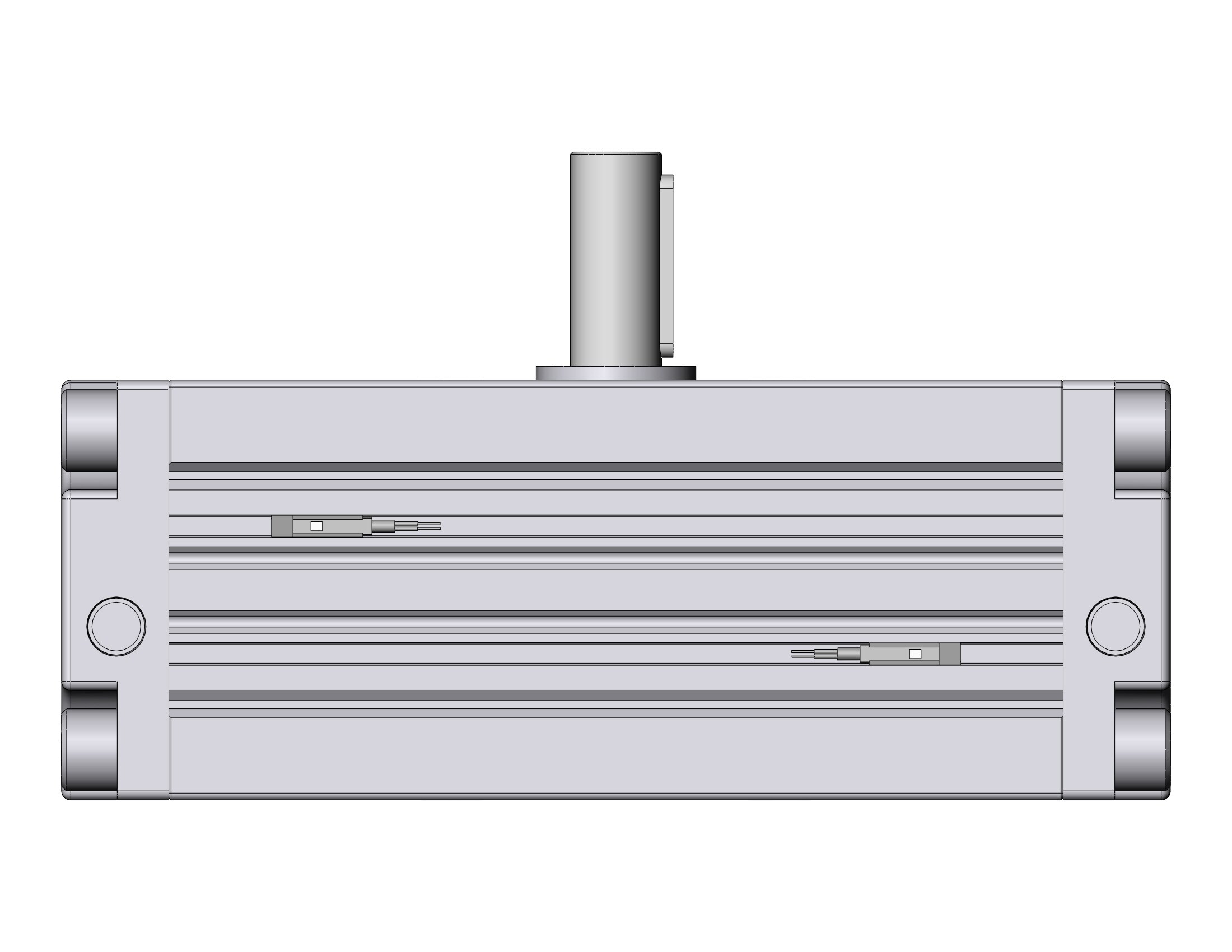 SMC CDRA1BS80-180Z-A93L actuator, rotary, CRA ROTARY ACTUATOR
