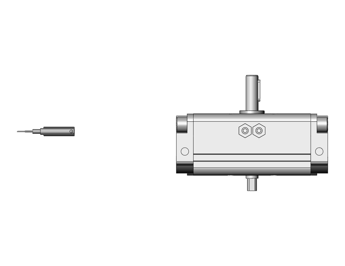 SMC CDRA1BW30-90Z-M9NL actuator, rotary, CRA ROTARY ACTUATOR