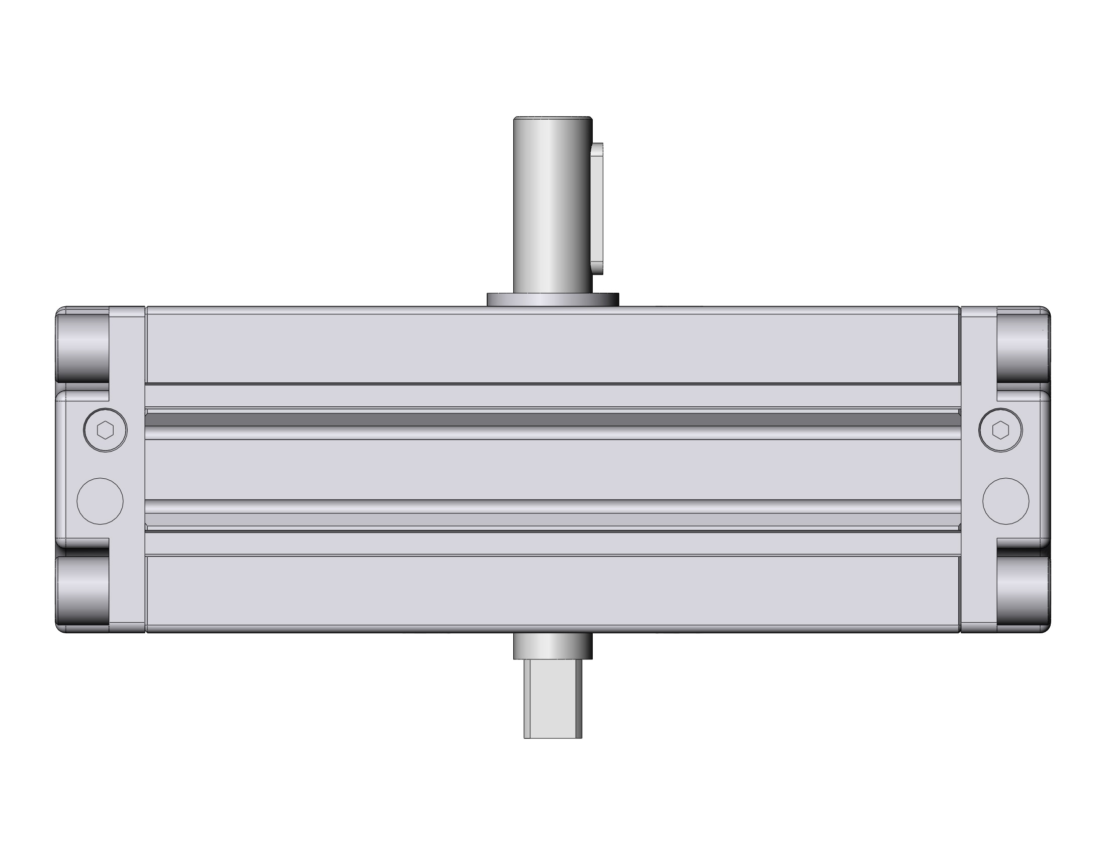 SMC CDRA1BW50TF-180CZ actuator, rotary, CRA ROTARY ACTUATOR