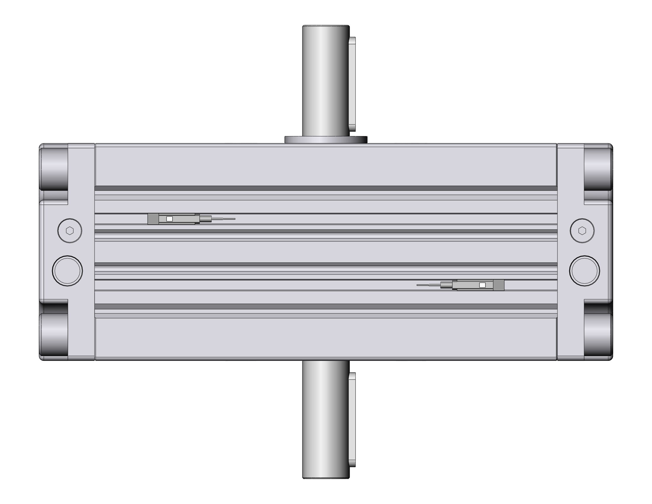 SMC CDRA1BY80-180CZ-M9BL actuator, rotary, CRA ROTARY ACTUATOR