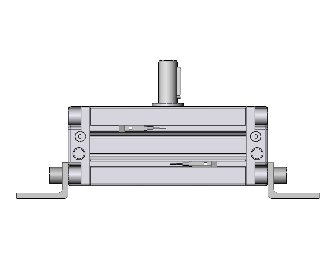 SMC CDRA1LS50-90CZ-M9BWZ actuator, rotary, CRA ROTARY ACTUATOR