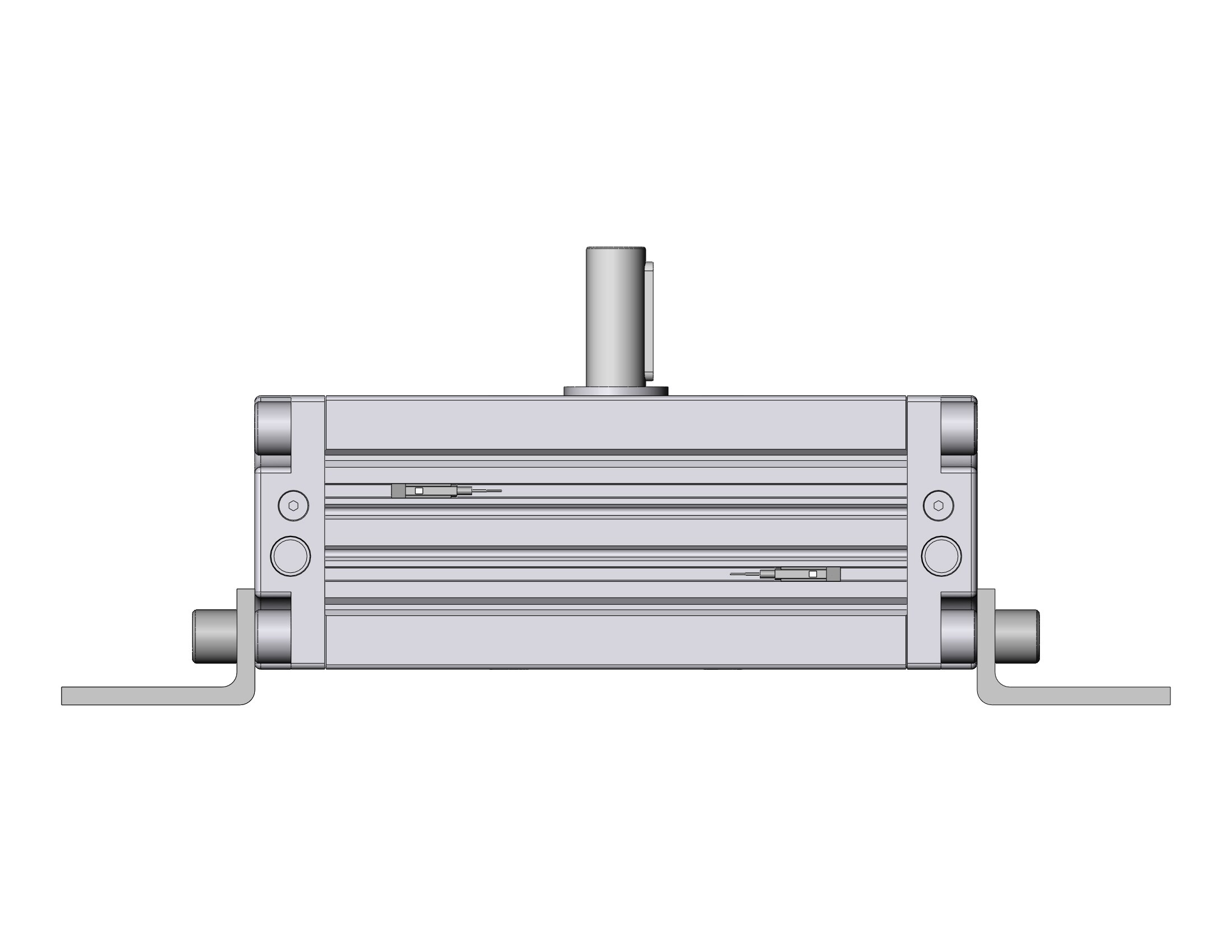 SMC CDRA1LS80TN-180CZ-M9PWSAPC actuator, rotary, CRA ROTARY ACTUATOR