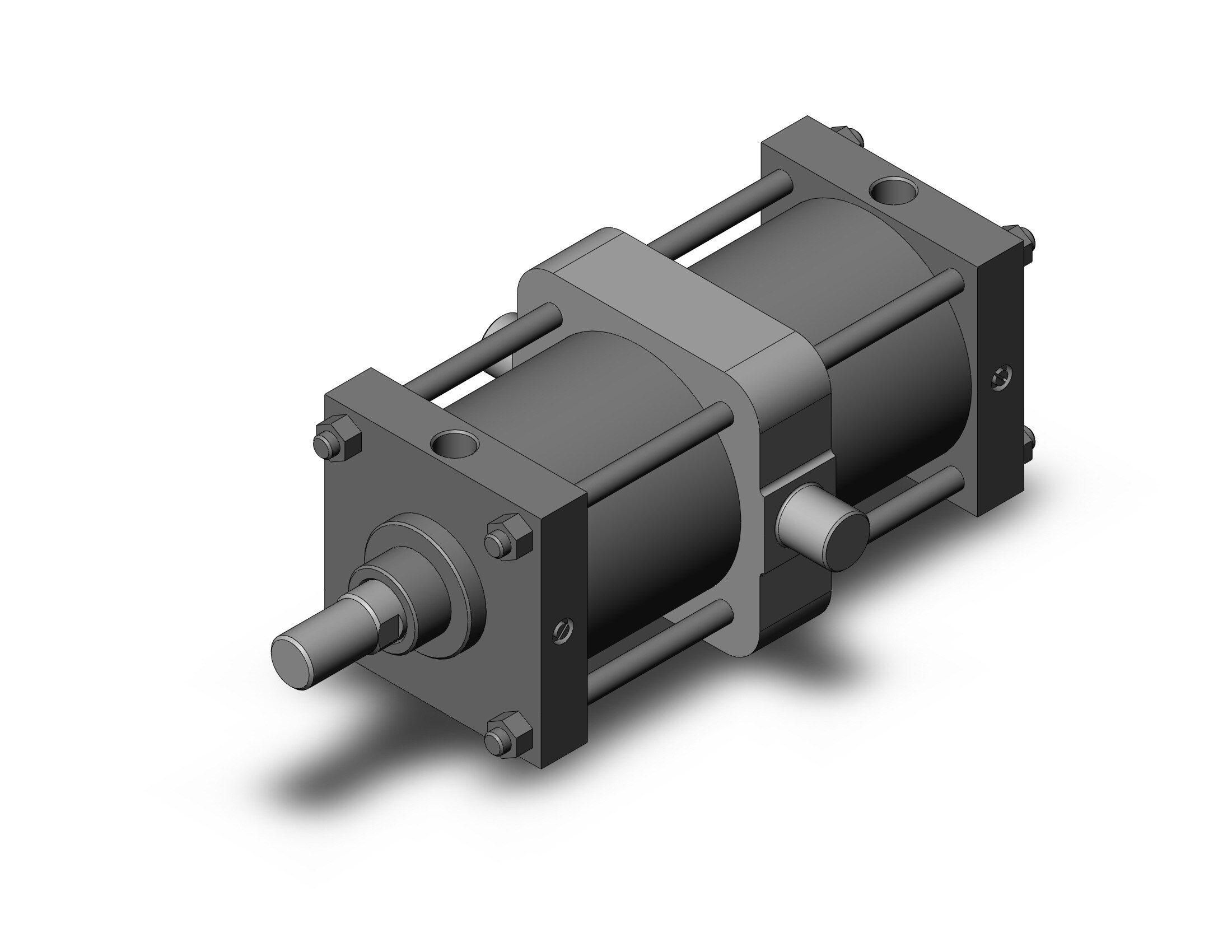 SMC CDS1TN160-300 cyl, air, non-lube, CS1/CS2 TIE ROD CYLINDER