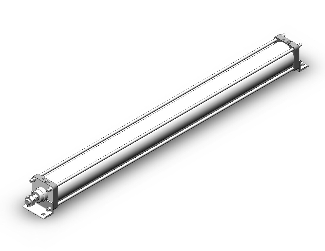 SMC CDS2L125-1600 cylinder, tie rod, cs2, TIE ROD CYLINDER