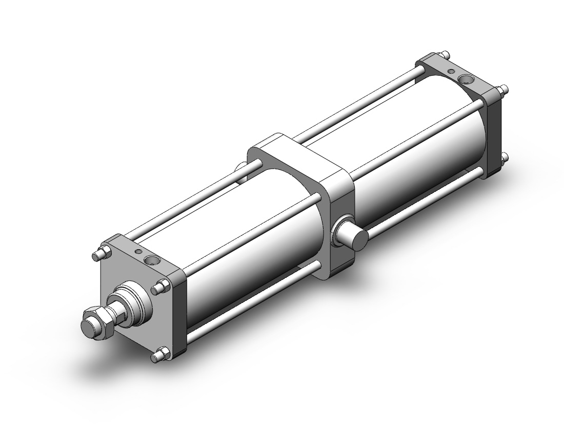 SMC CDS2T160-700 cylinder, tie rod, cs2, TIE ROD CYLINDER