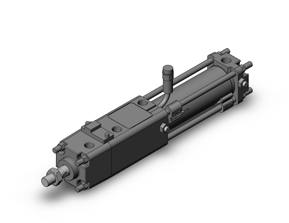 SMC CE2B40TN-100-M9BZ stroke reading cylinder with brake, STROKE READING CYLINDER W/LOCK