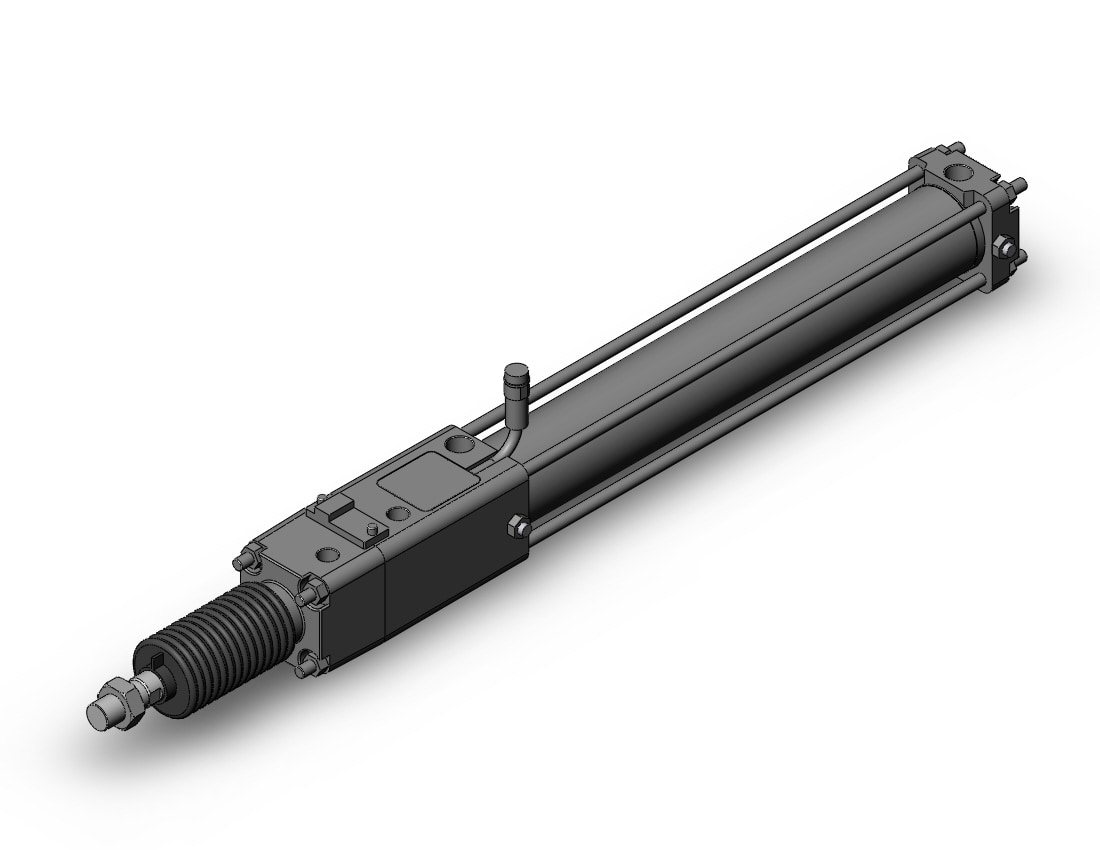 SMC CE2B50TN-350J stroke reading cylinder with brake, STROKE READING CYLINDER W/LOCK