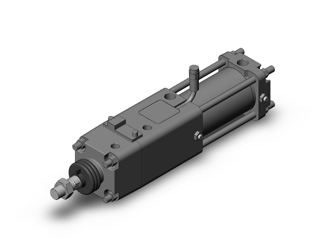 SMC CE2B63-75J stroke reading cylinder with brake, STROKE READING CYLINDER W/LOCK
