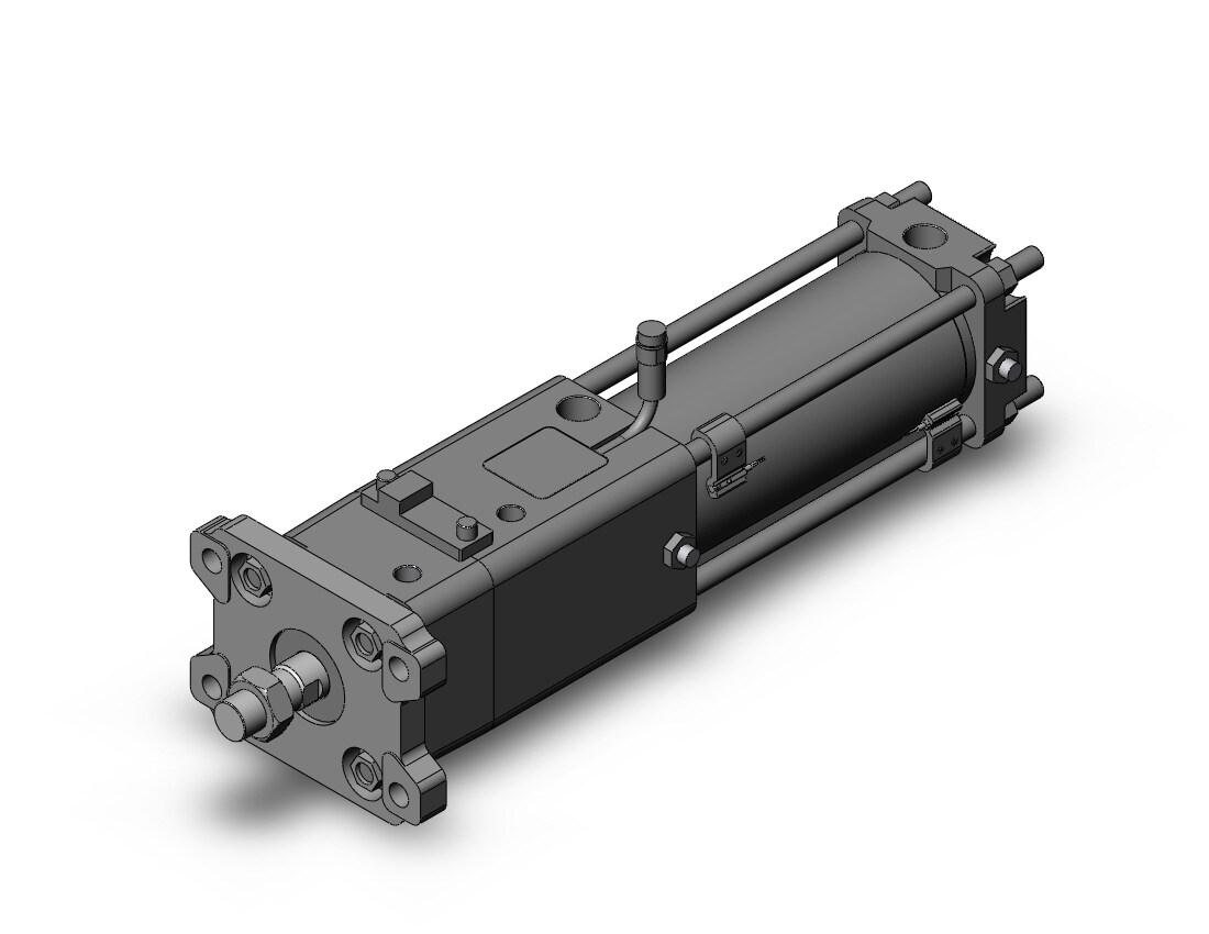 SMC CE2F80TN-150-A93L4 stroke reading cylinder with brake, STROKE READING CYLINDER W/LOCK