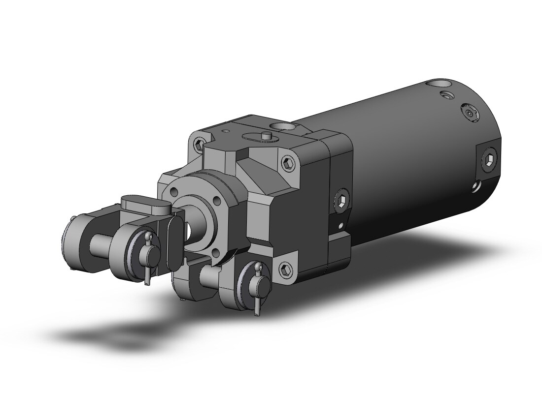 SMC CLK2B63TN-75Y-B cyl, clamp w/lock, CLK CLAMP CYLINDER W/LOCK