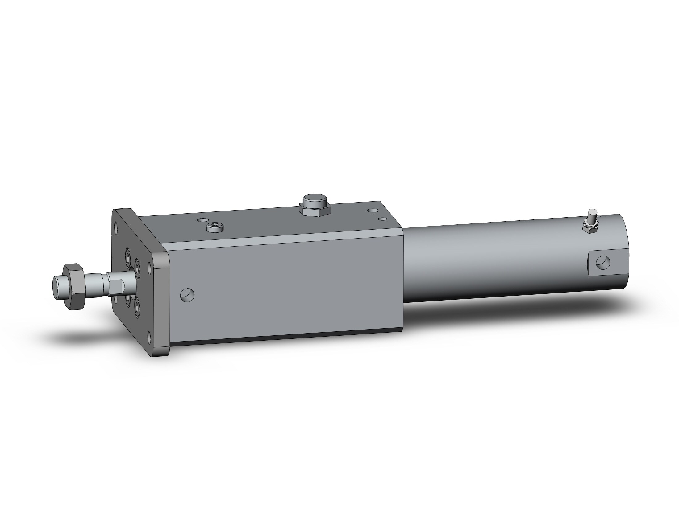 SMC CNGFA25-50-D cng, cylinder with lock, ROUND BODY CYLINDER W/LOCK