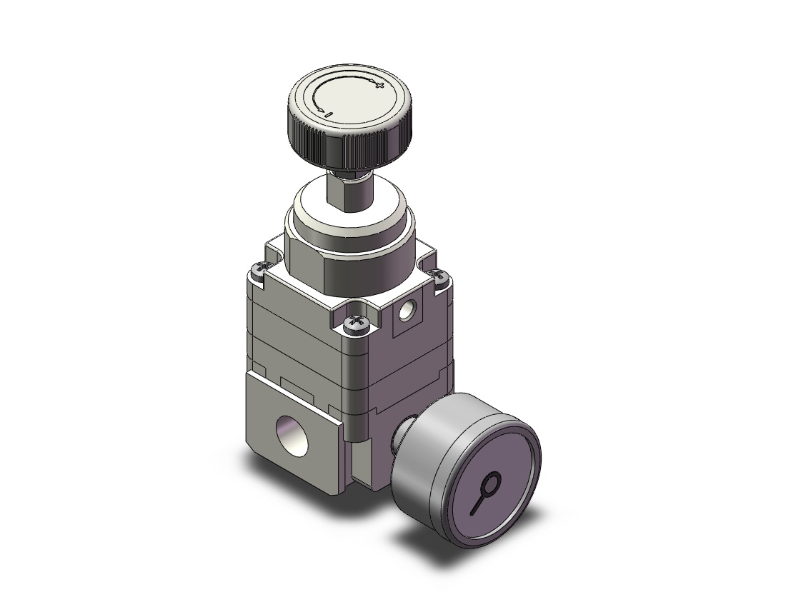 SMC IR1210-01G-A zero bleed precision regulator, REGULATOR, PRECISION