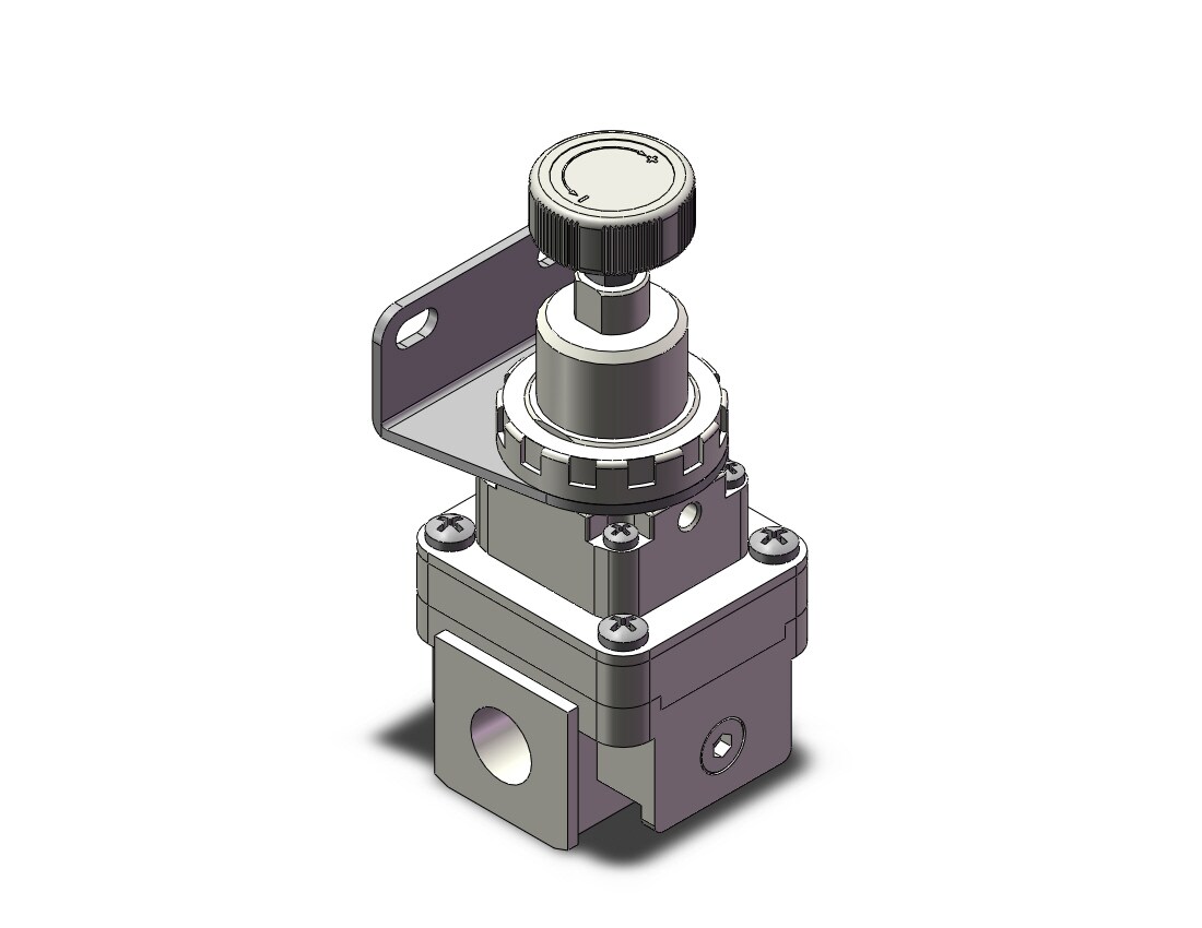 SMC IR2220-N02BEB-Z-A zero bleed precision regulator, REGULATOR, PRECISION