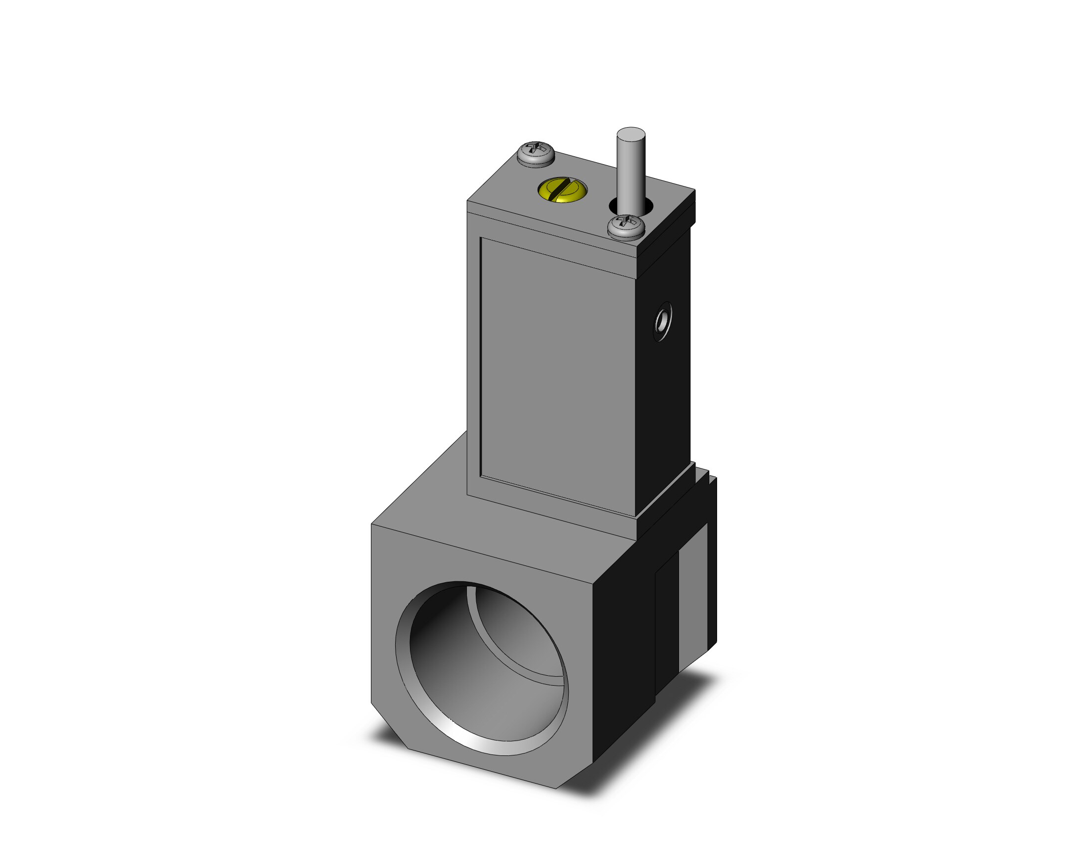 SMC IS10E-3004-6Z-A press switch w/ piping adapter, IS/NIS PRESSURE SW FOR FRL