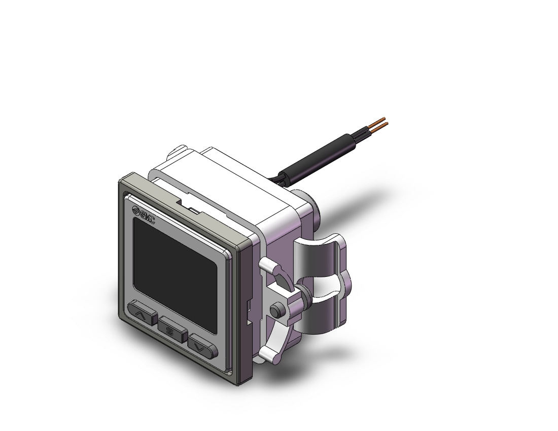 SMC ISE20-N-P-N01-LBK 3-screen high precision dig press switch, PRESSURE SWITCH, ISE1-6