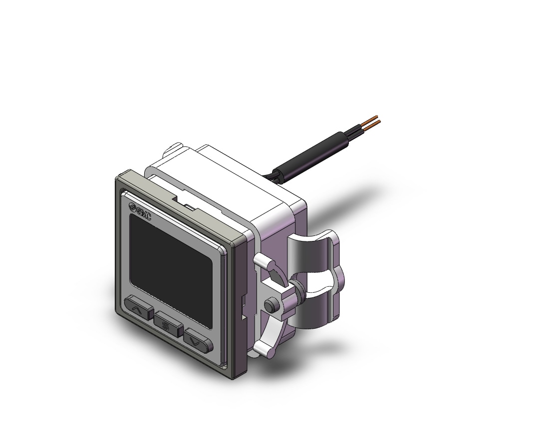 SMC ISE20-P-P-M5-LBK 3-screen high precision dig press switch, PRESSURE SWITCH, ISE1-6