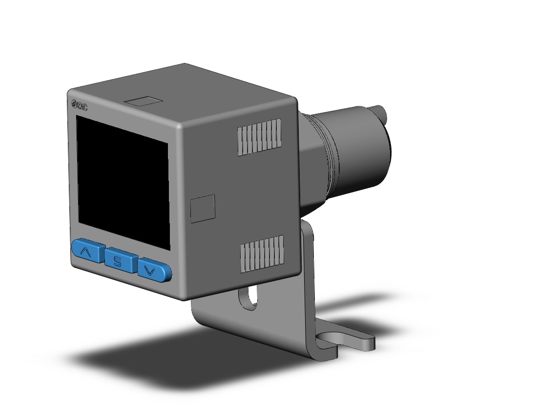 SMC ISE20C-V-N02-WA1K 3-screen high precision dig press switch, PRESSURE SWITCH, ISE1-6