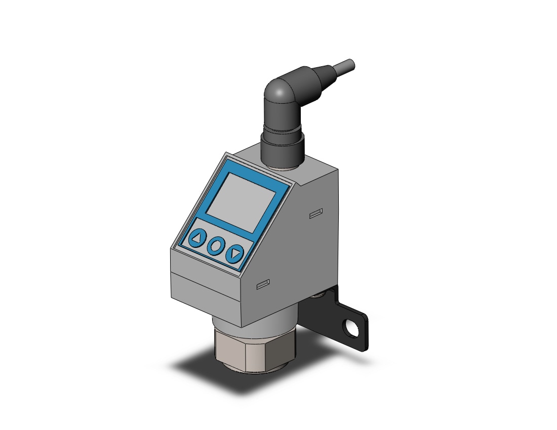 SMC ISE70-02-L2-MLA 2-color digital pressure switch for air, PRESSURE SWITCH, ISE50-80