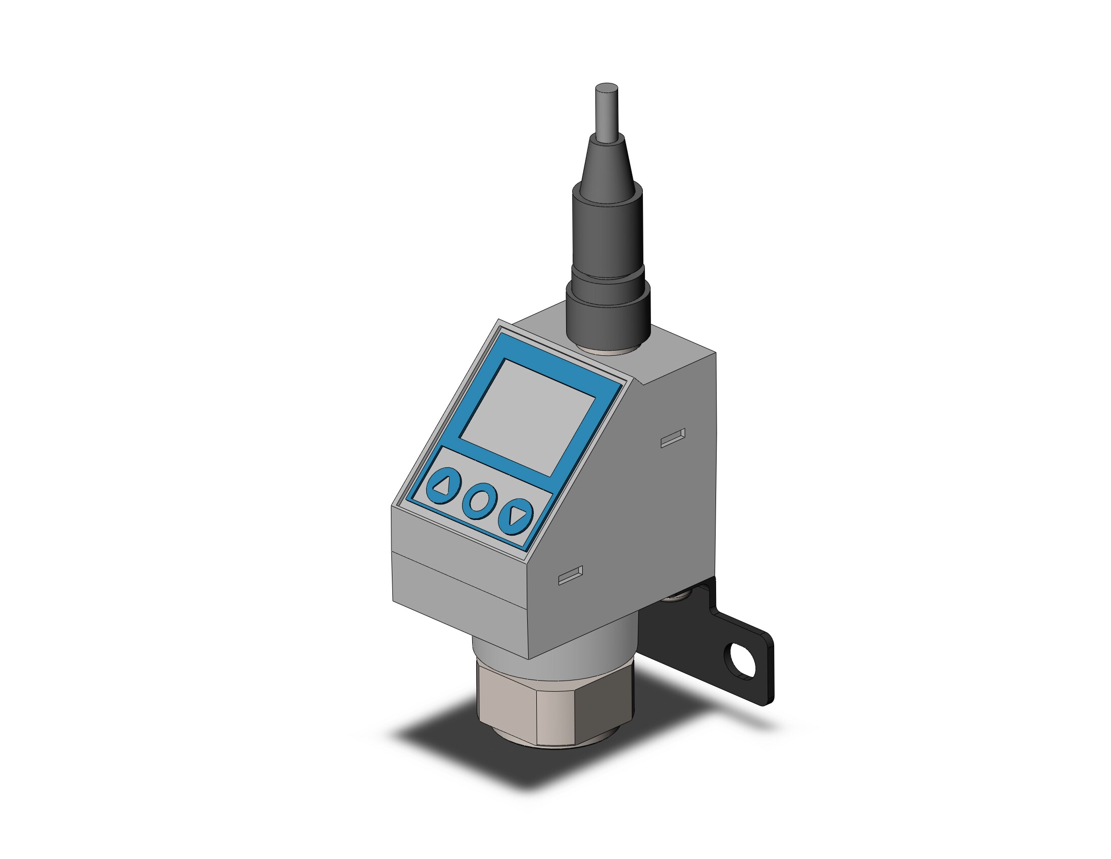 SMC ISE70-N02-L2-SA two color digital pressure switch for ai, PRESSURE SWITCH, ISE50-80