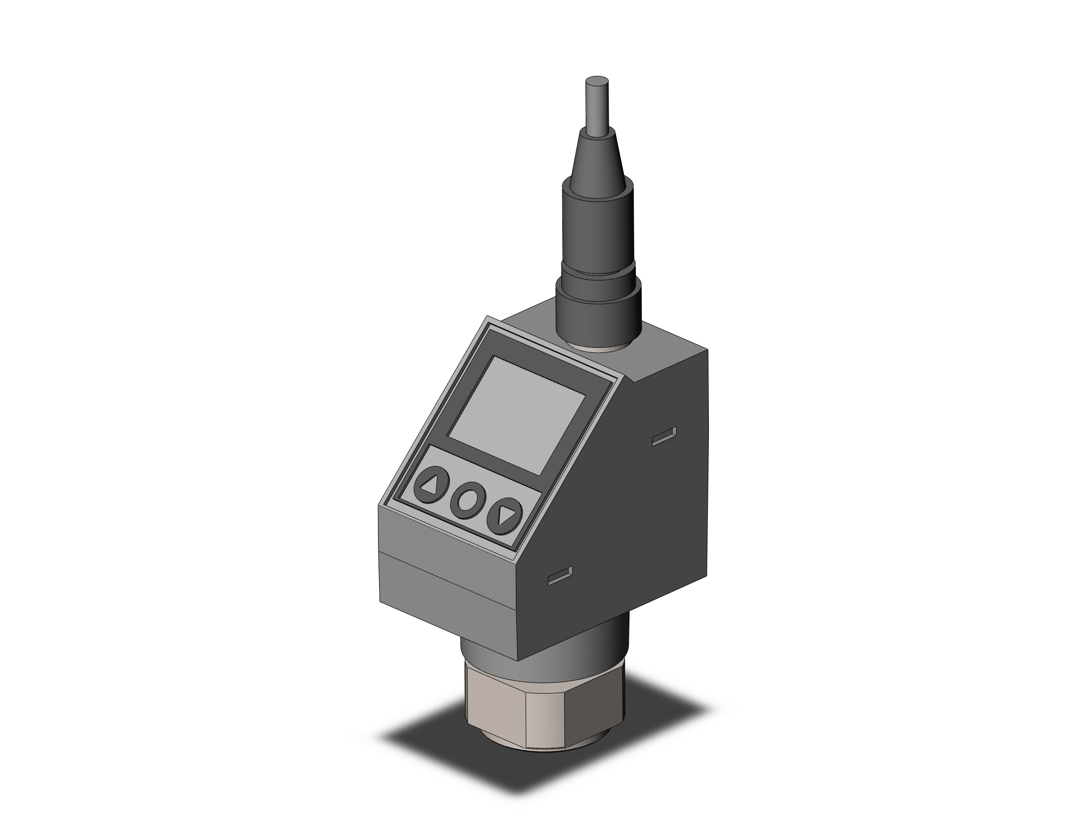 SMC ISE77G-N02-L2-S digital pressure switch, PRESSURE SWITCH, ISE50-80