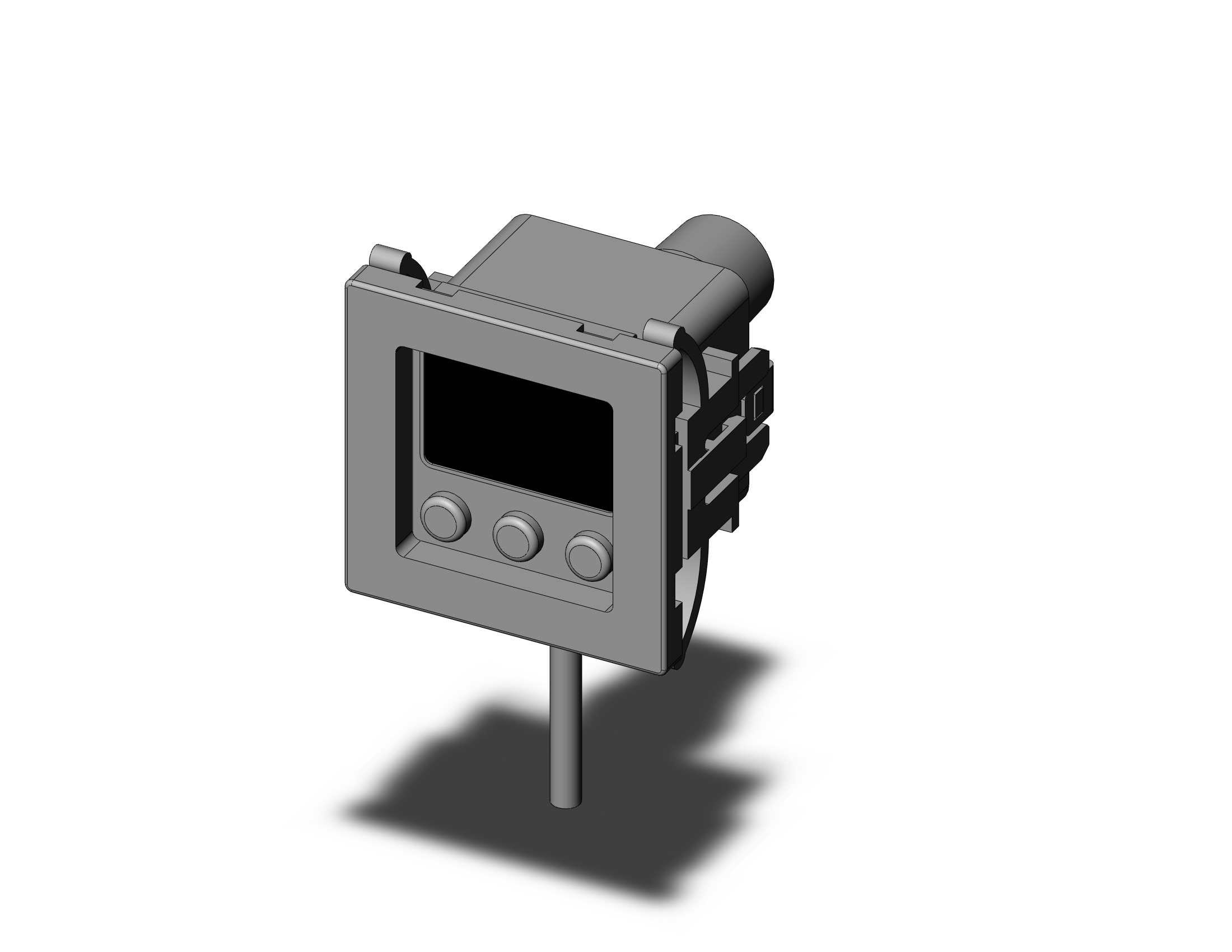 SMC ISE80H-02-T-CT-X501 2-color digital press switch for fluids, PRESSURE SWITCH, ISE50-80