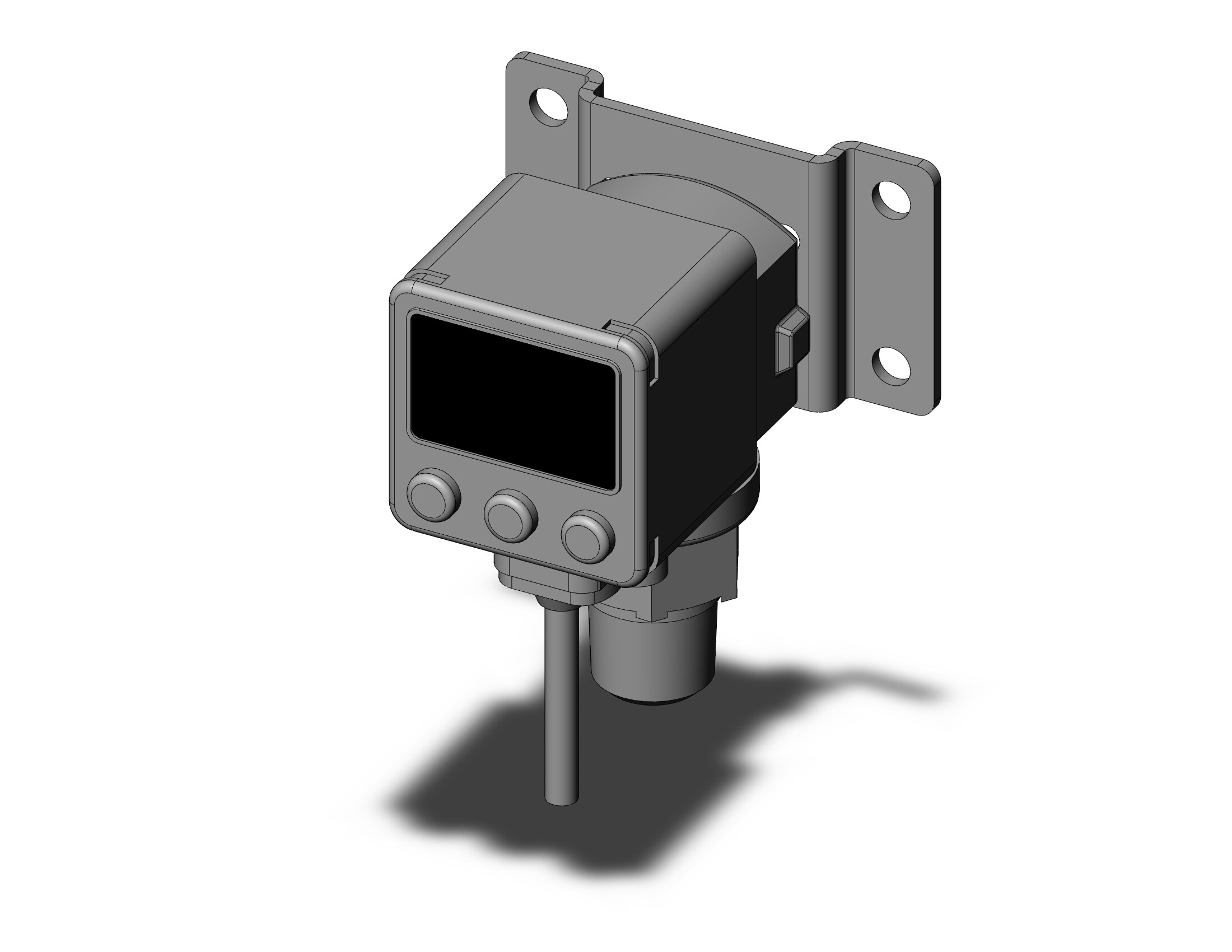 SMC ISE80H-02L-B-A-X501 2-color digital press switch for fluids, PRESSURE SWITCH, ISE50-80