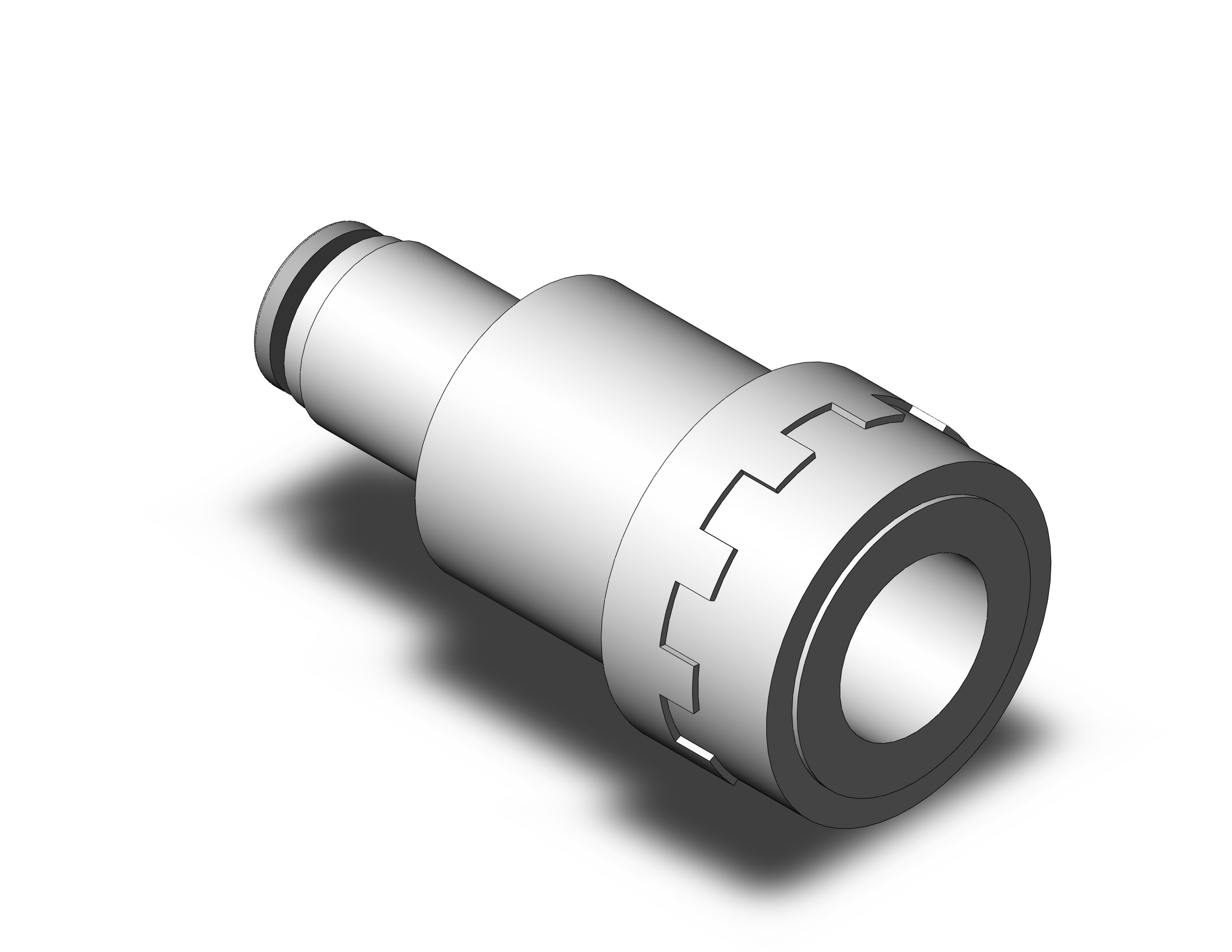 SMC KK130S-07H s coupler, KK13 S COUPLERS (sold in packages of 5; price is per piece)