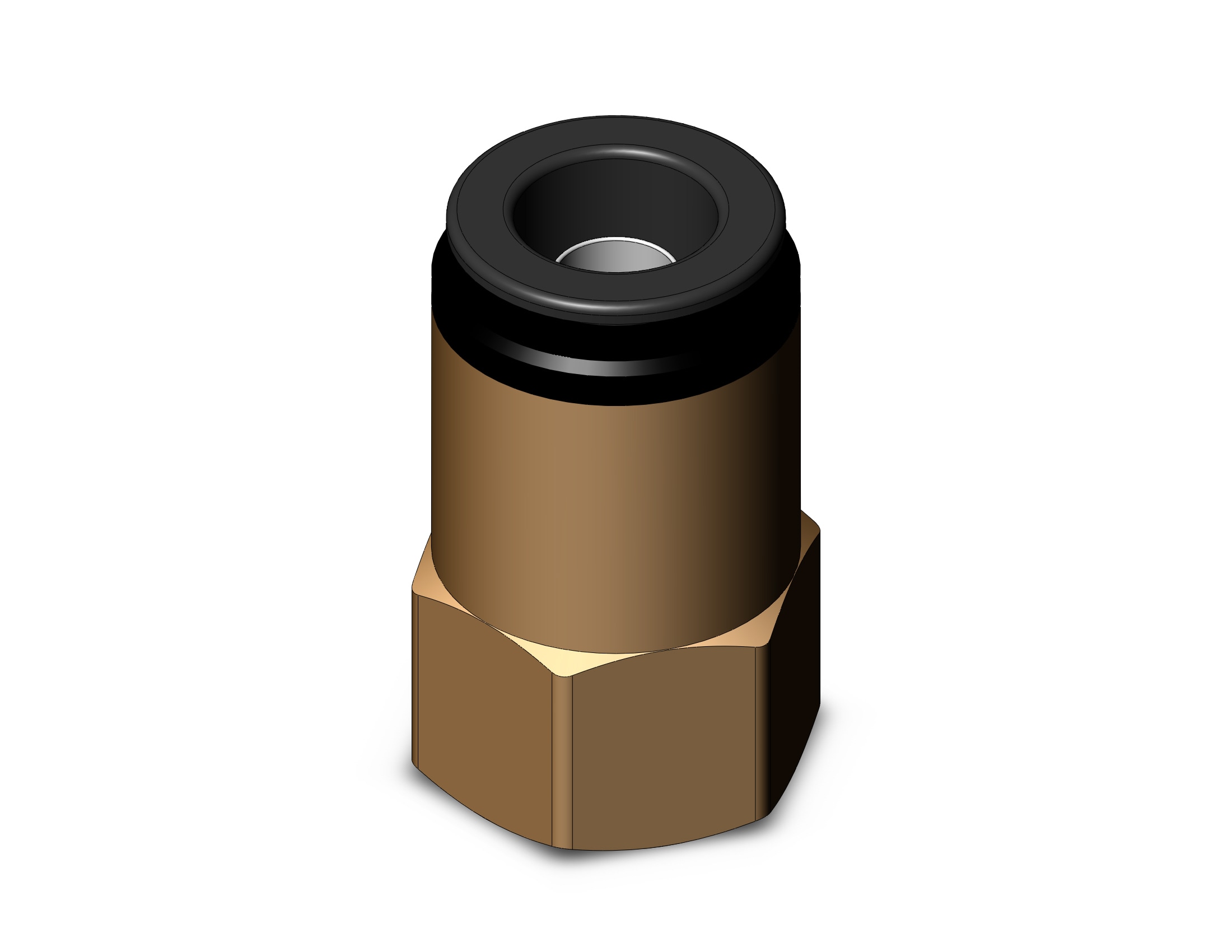 SMC KV2F11-34 fitting, female connector, KV2 FITTING