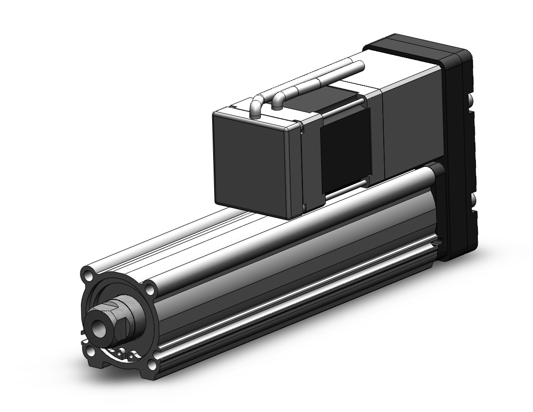SMC LEY25B-100B actuator, electric, slider, ELECTRIC ACTUATOR