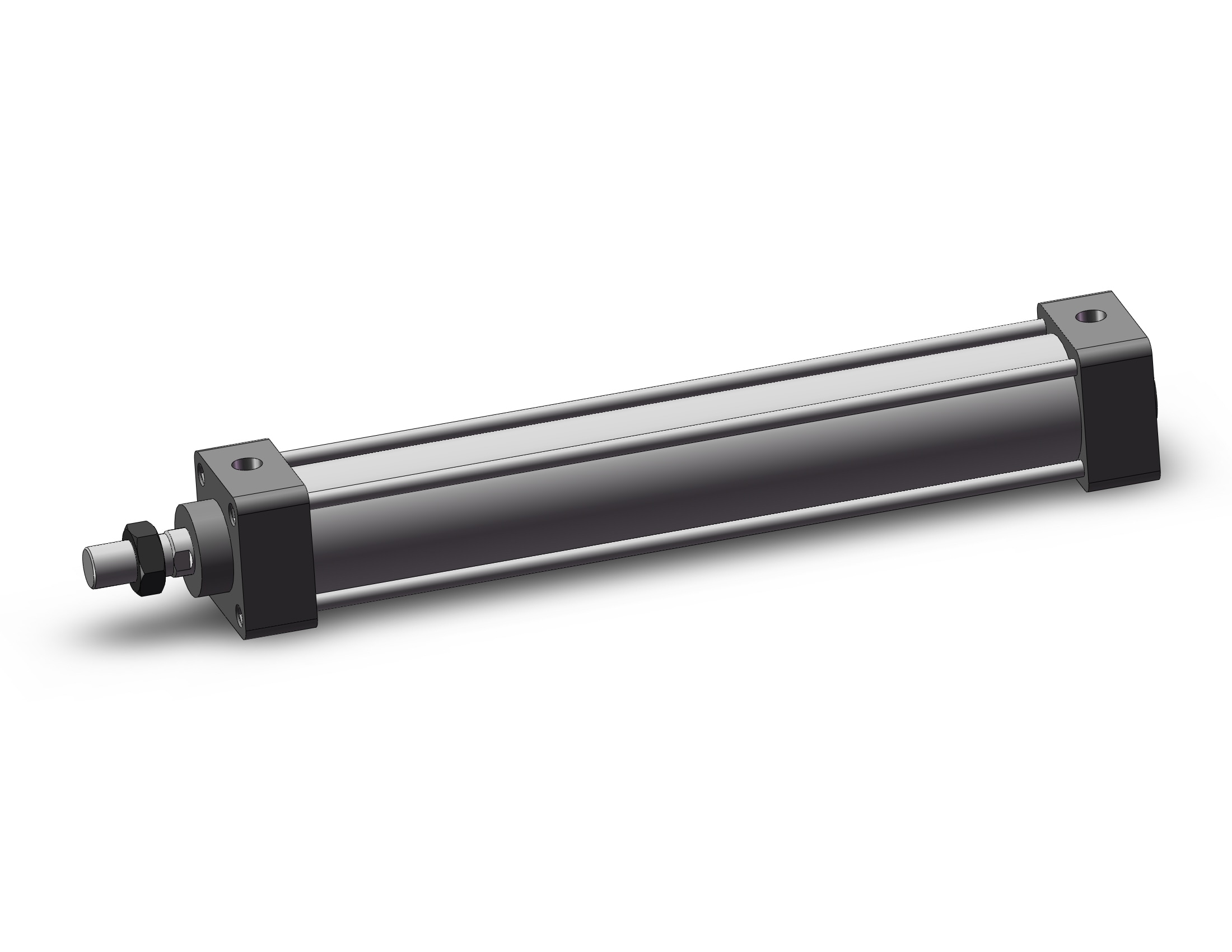SMC MDBB50-300NZ cylinder, mb-z, tie rod, TIE ROD CYLINDER